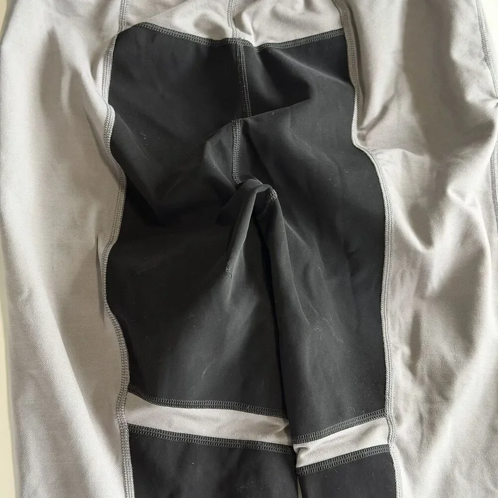 Kerrits Breeches Pants Women’s Large 28x28 Equestrian Riding Gray Fitted Tights